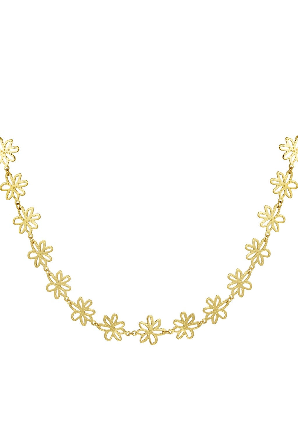 FLEUR | Collier en acier inoxydable