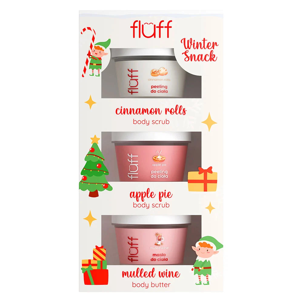 COFFRET CORPS 2 GOMMAGES + 1 BEURRE CORPOREL | WINTER SNACK