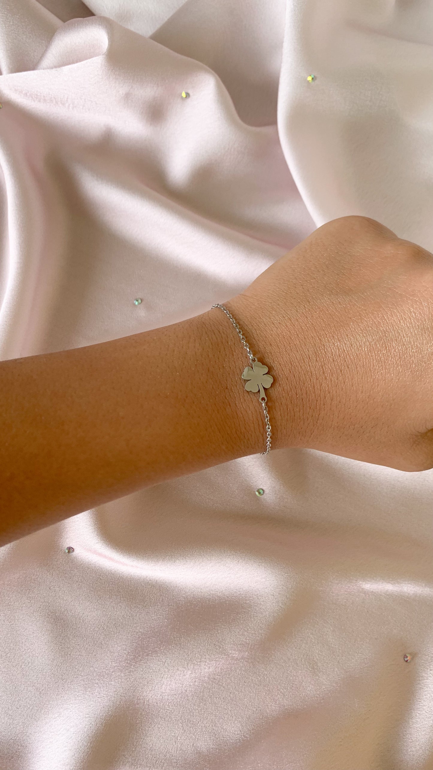 CLOVER | Bracelet en acier inoxydable