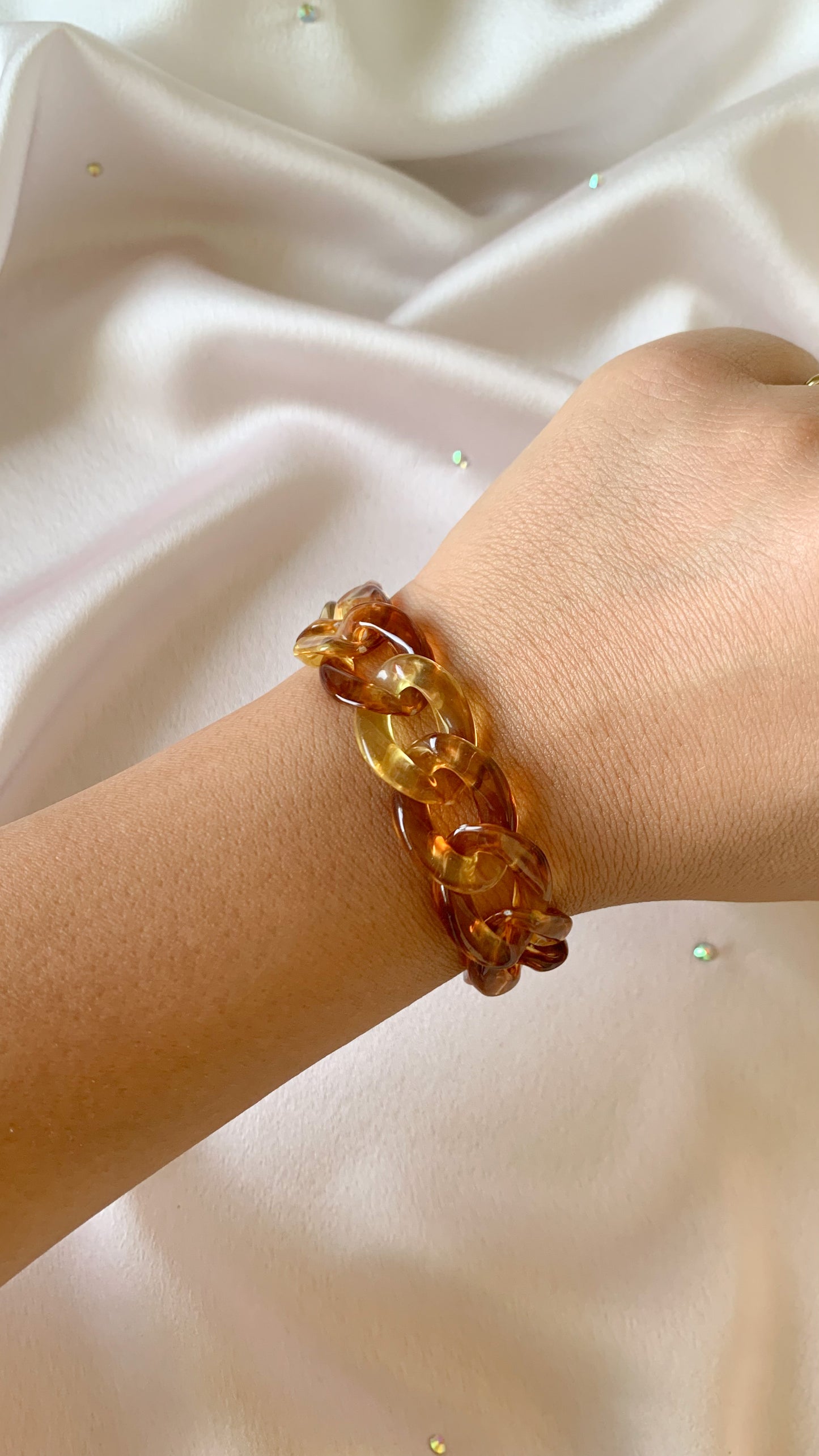 TOPAZE | Bracelet en acrylique