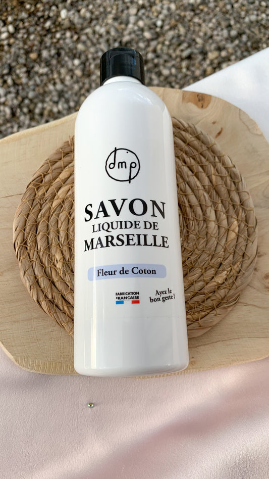 SAVON DE MARSEILLE CORPS & MAINS | FLEUR DE COTON