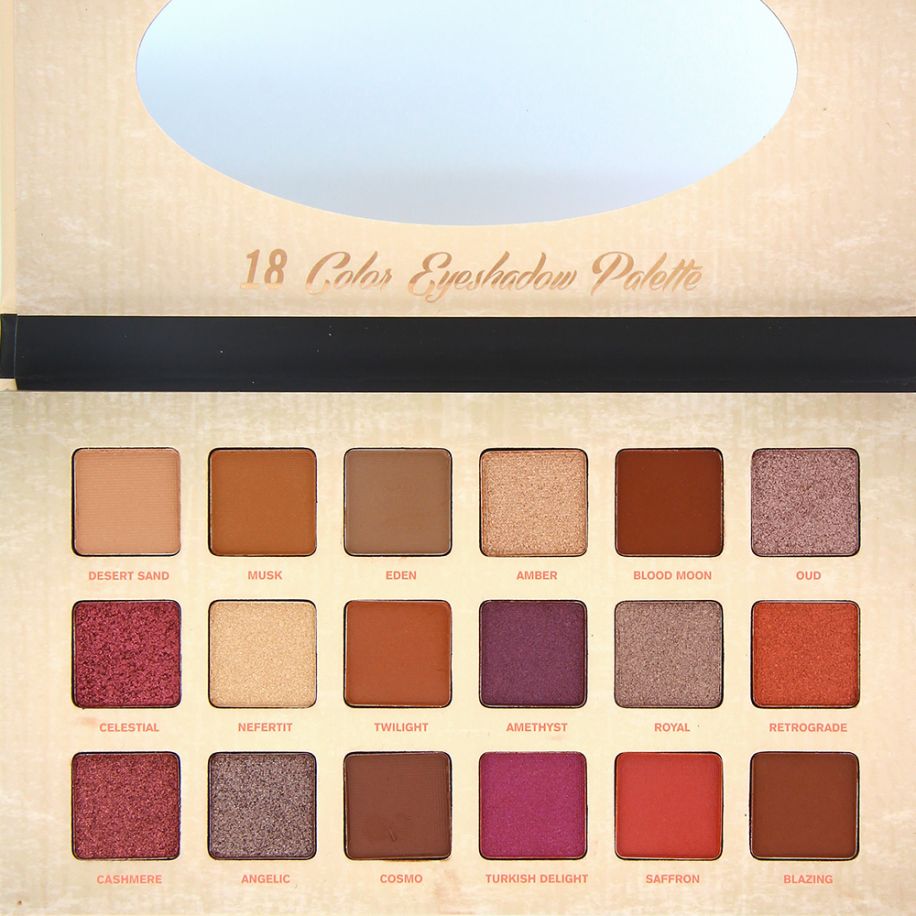 PALETTE 18 FARD À PAUPIÈRES | EYESHADOW