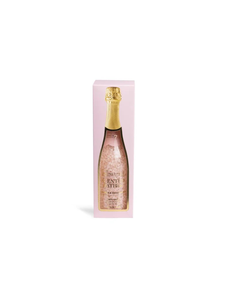 SEL DE BAIN CHAMPAGNE ROSE | ORANGE & BOIS DE CÈDRE