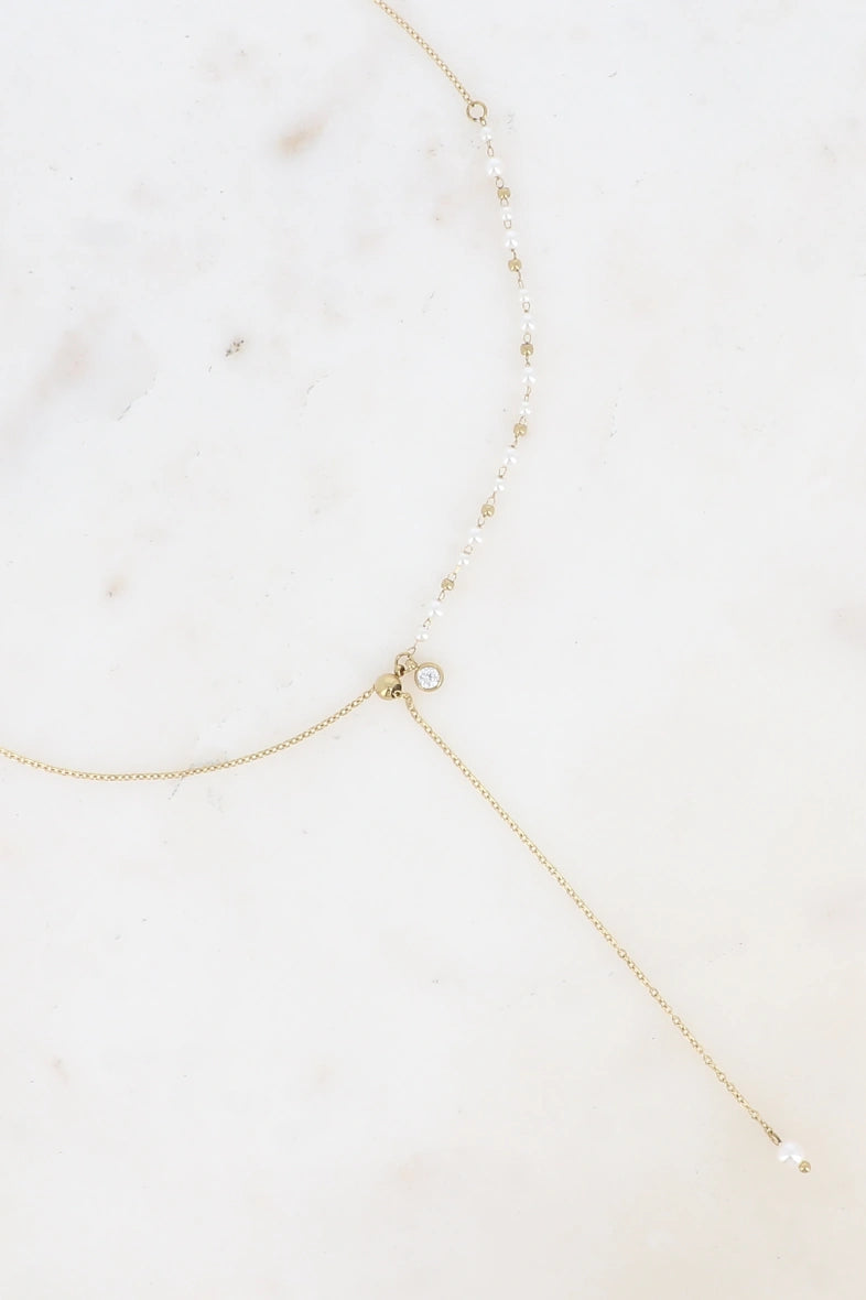 PERLA | Collier en Y en acier inoxydable