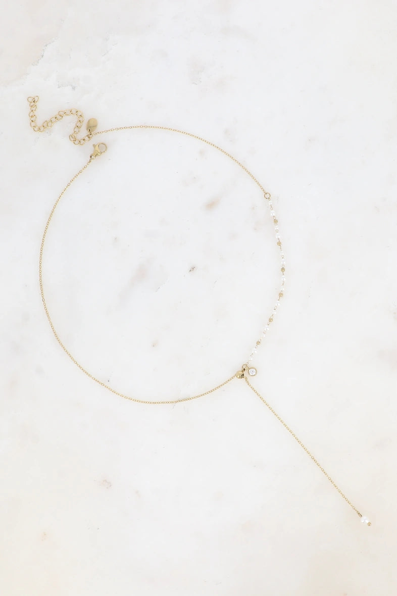 PERLA | Collier en Y en acier inoxydable