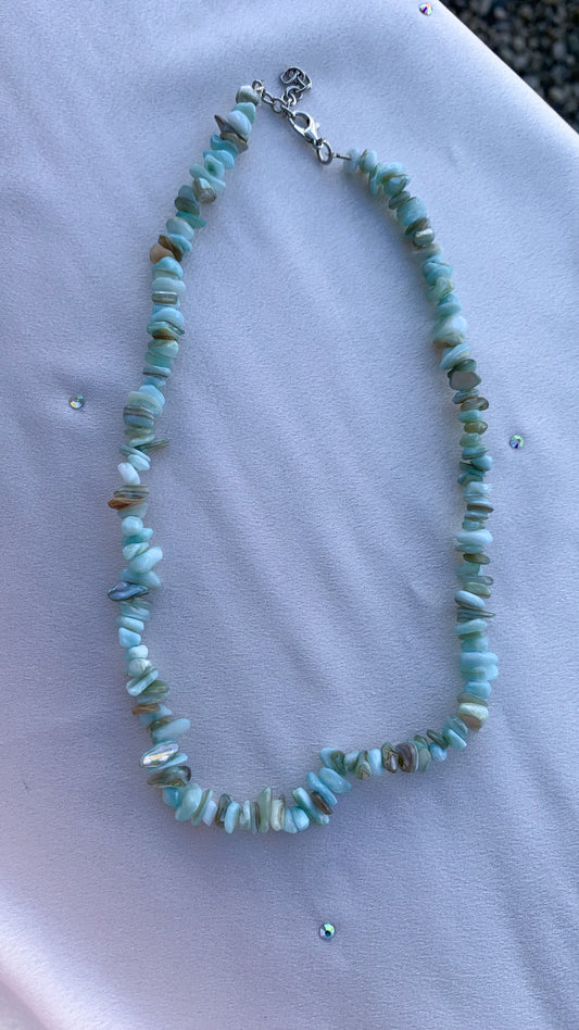 COLLIER EN PIERRE | TURQUOISE