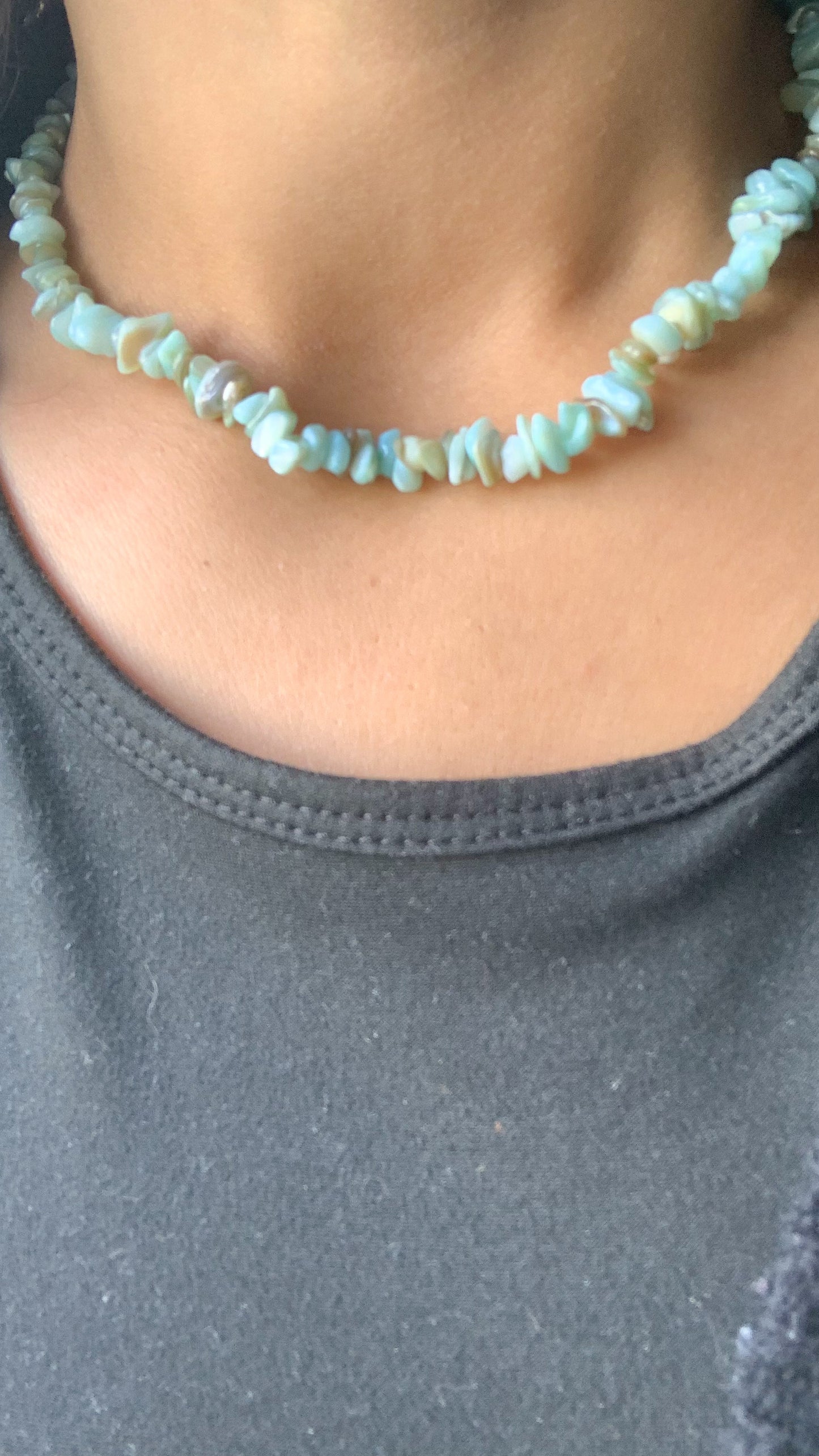 COLLIER EN PIERRE | TURQUOISE