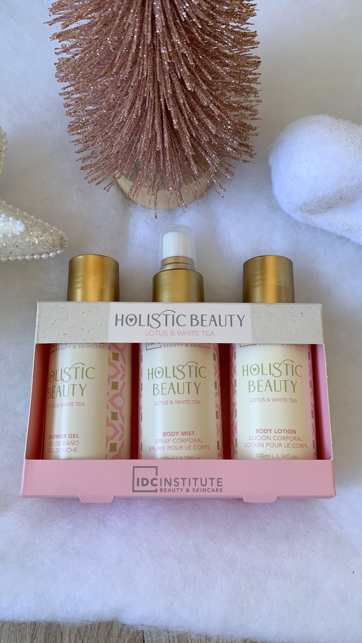 MINI COFFRET CORPS HOLISTIC BEAUTY | LOTUS & THÉ BLANC