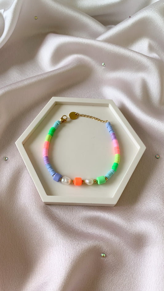 ARC-EN-CIEL | Bracelet perlés