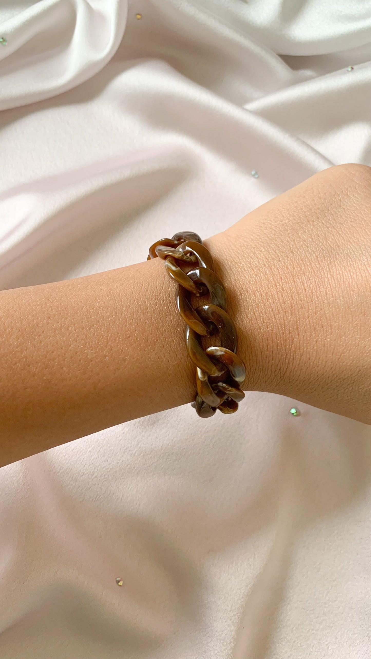 CHOCOLAT | Bracelet en acrylique