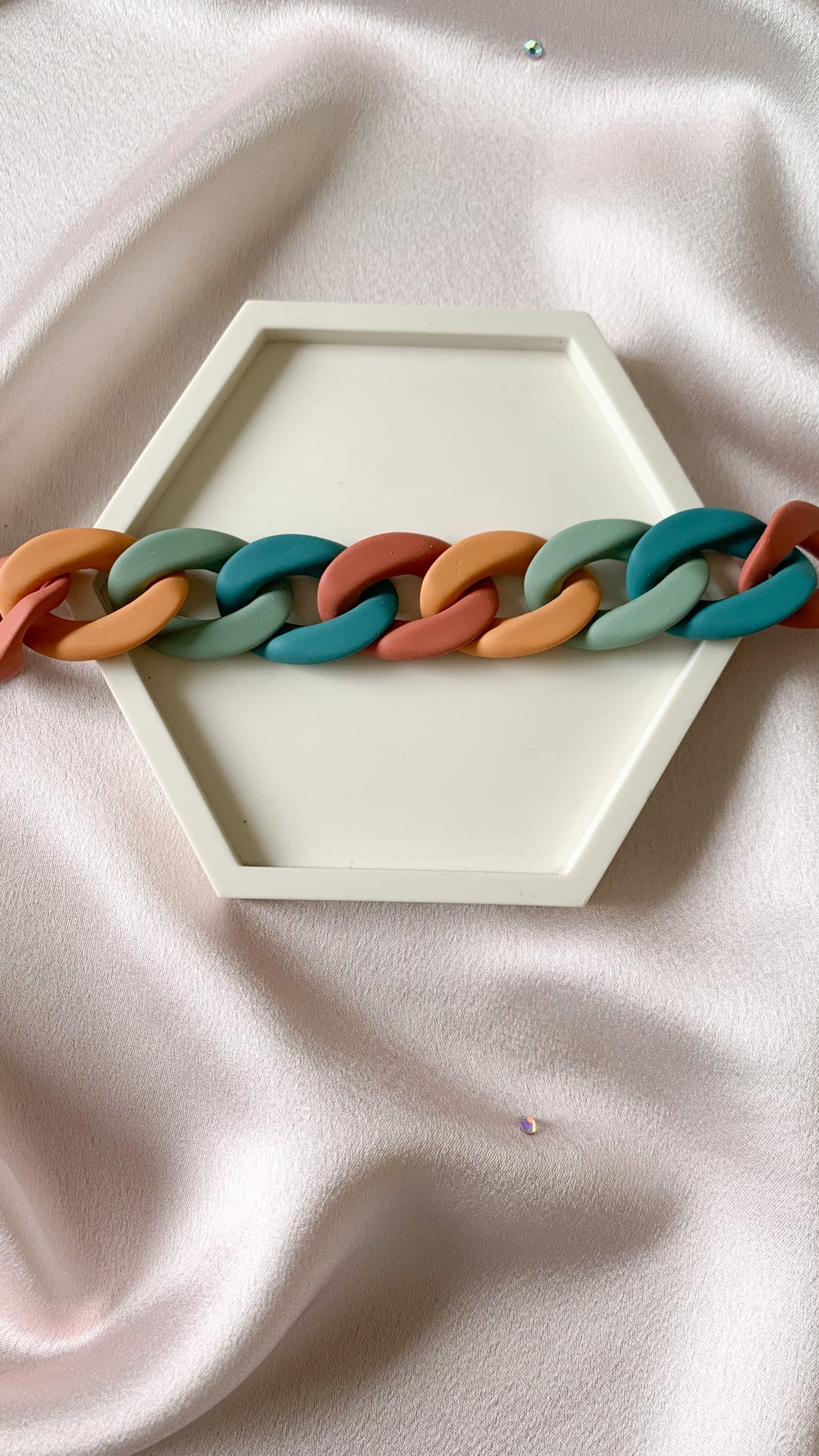 RAINBOW | Bracelet en acrylique mat