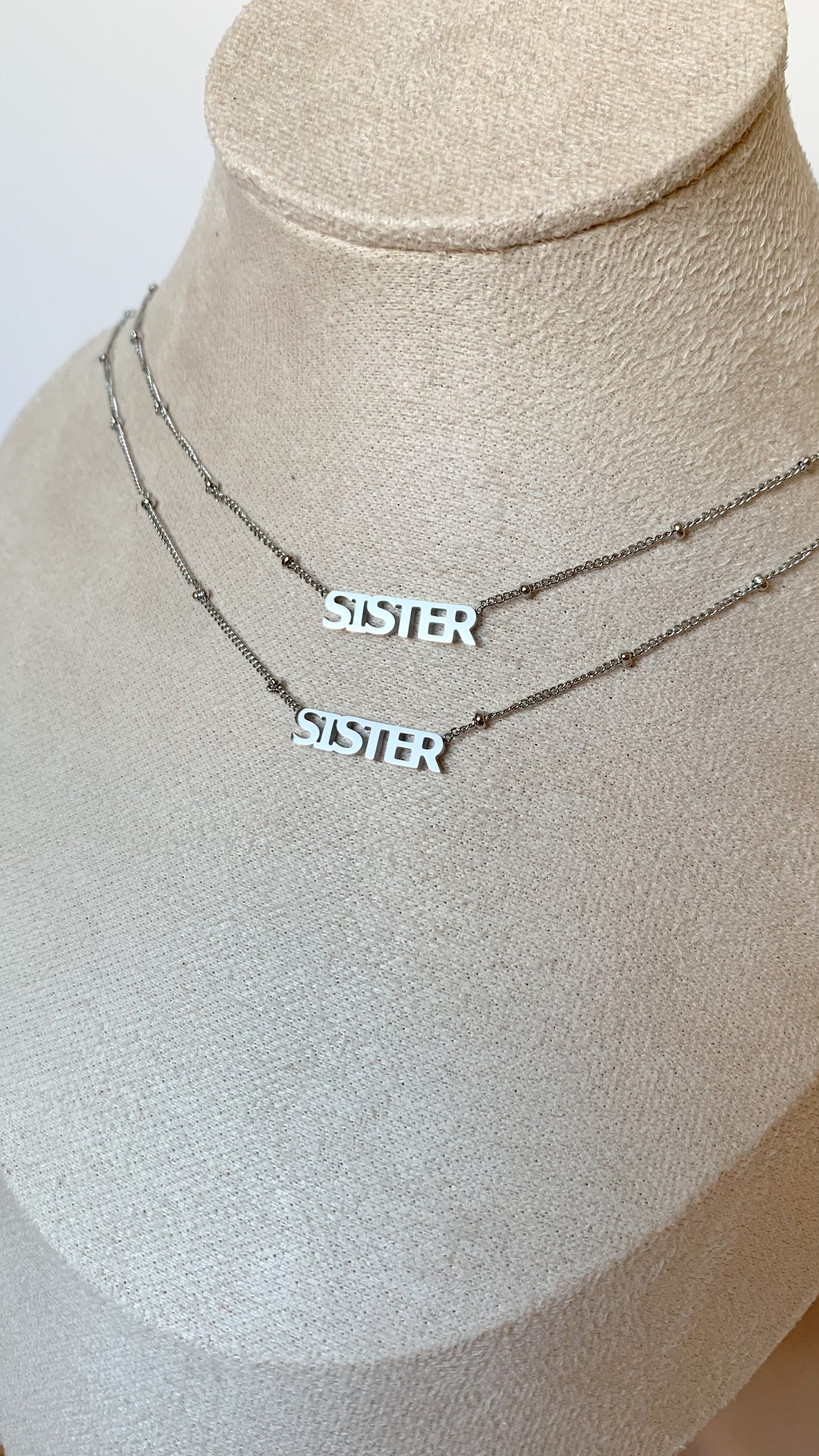 SISTER | Collier en acier inoxydable